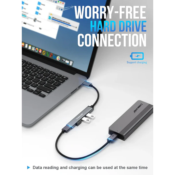 Lemorele TC53 Expansión Inteligente Para Tus Dispositivos USB-A 7