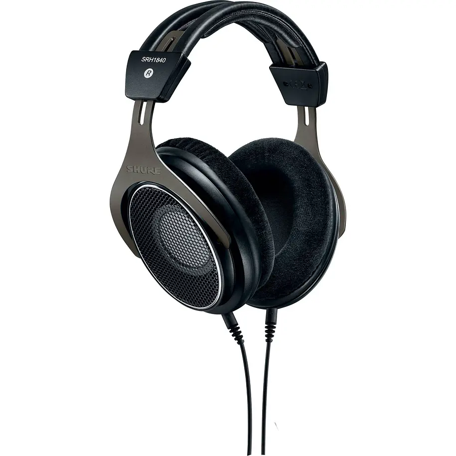 Shure Audifonos Profesionales De Diseño Abierto De Color Negro 2