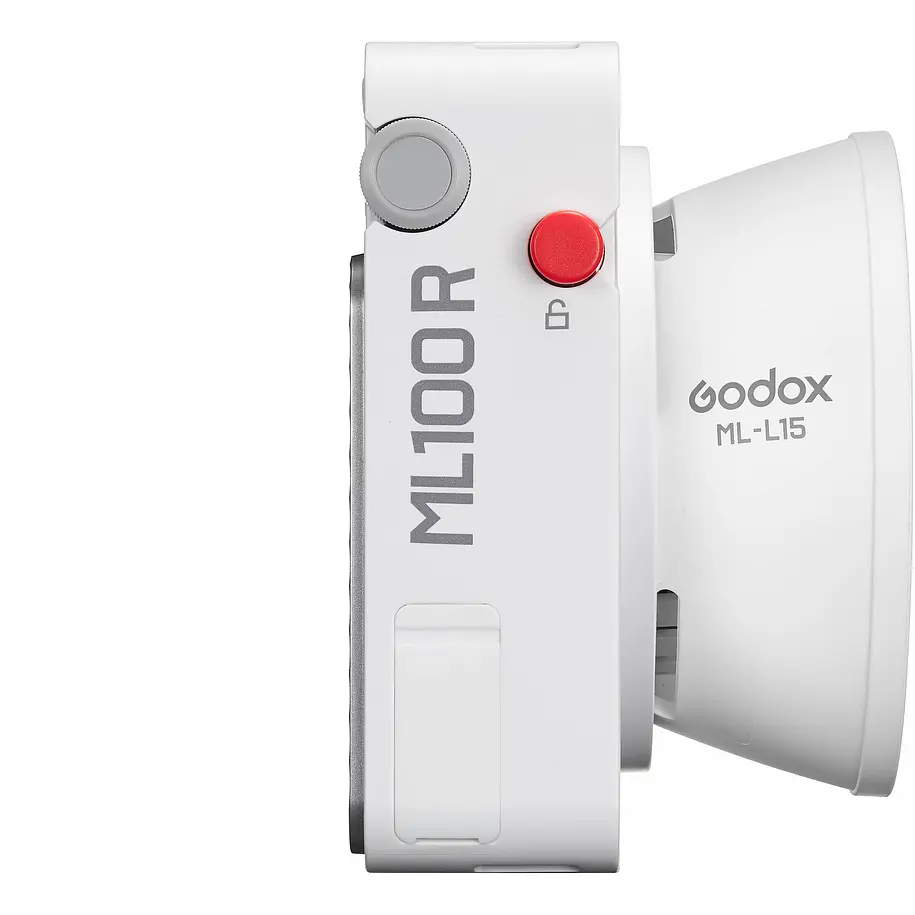 Godox ML100R RGB  Kit Luz Led Con Lente 36° y Battery Grip 23