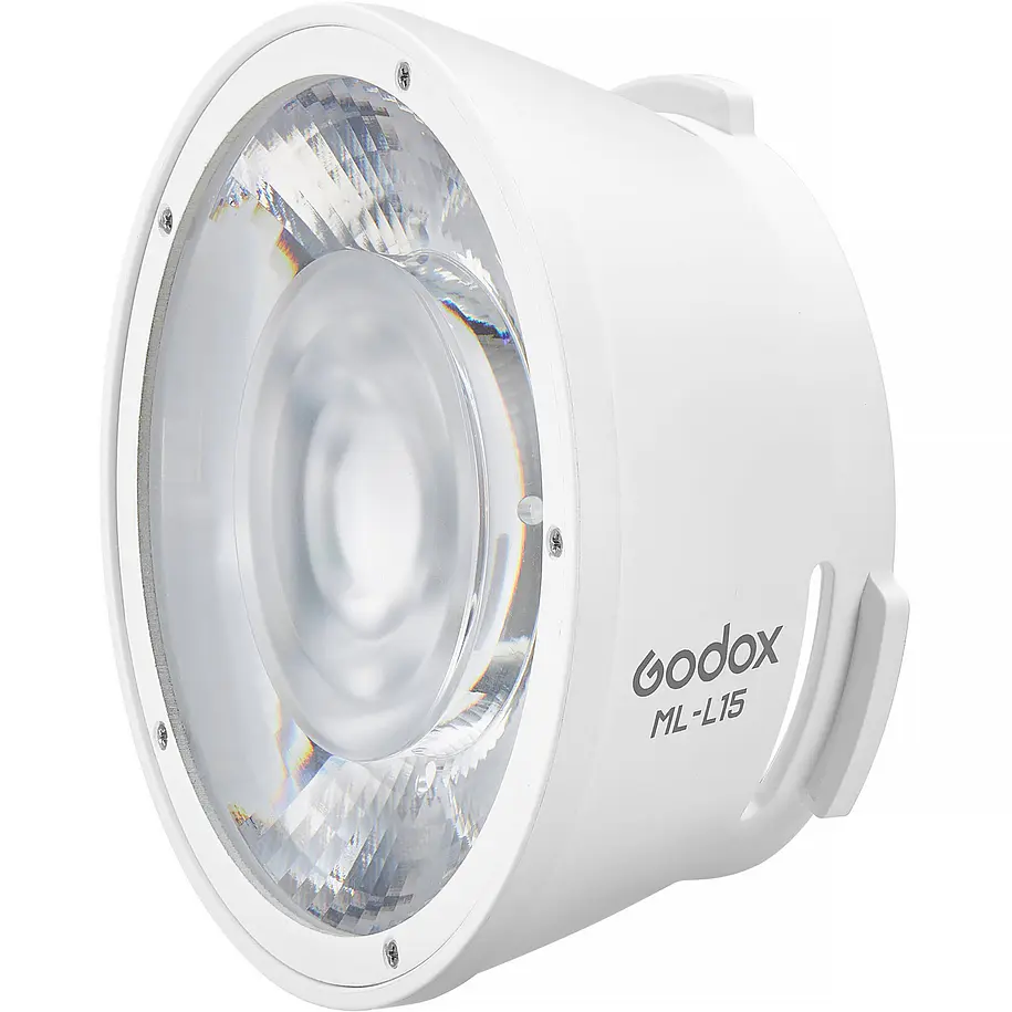 Godox ML100R RGB  Kit Luz Led Con Lente 36° y Battery Grip 25