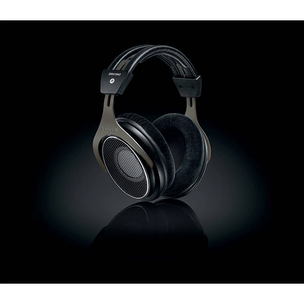 Shure Audifonos Profesionales De Diseño Abierto De Color Negro 8