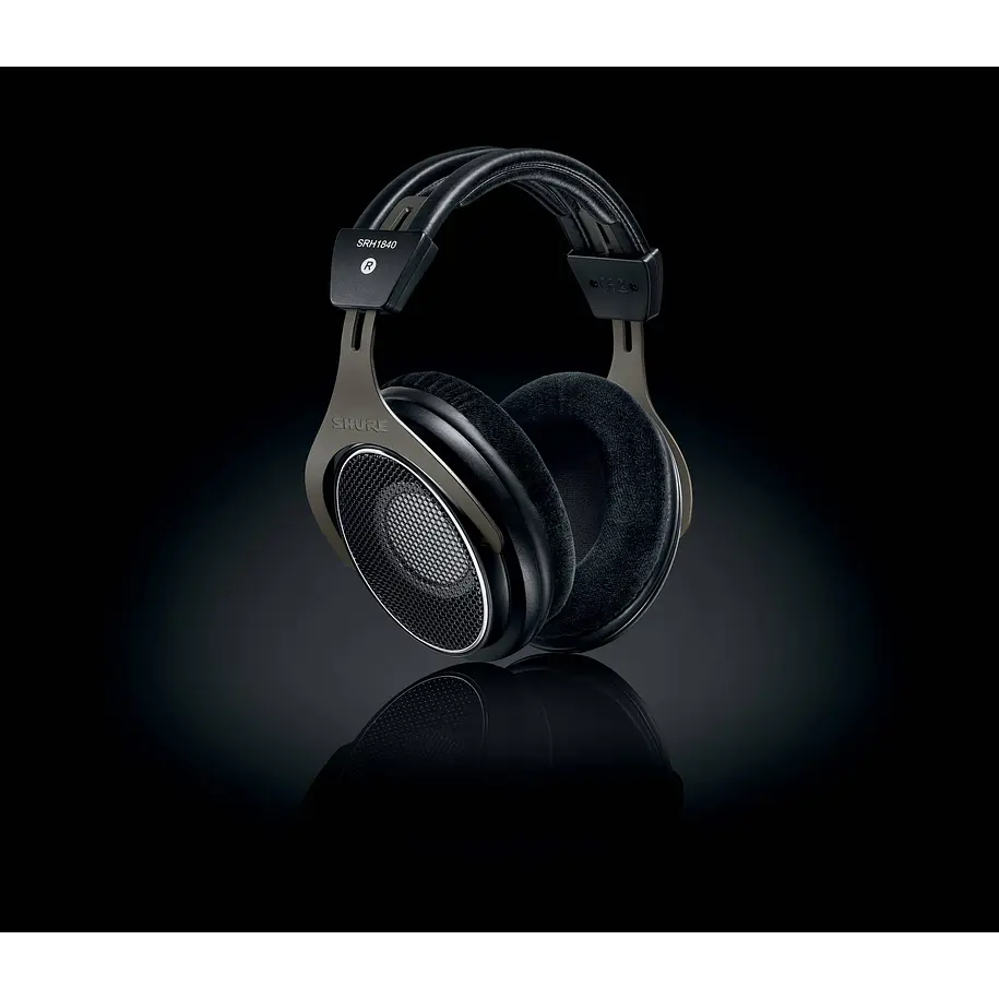 Shure Audifonos Profesionales De Diseño Abierto De Color Negro 8