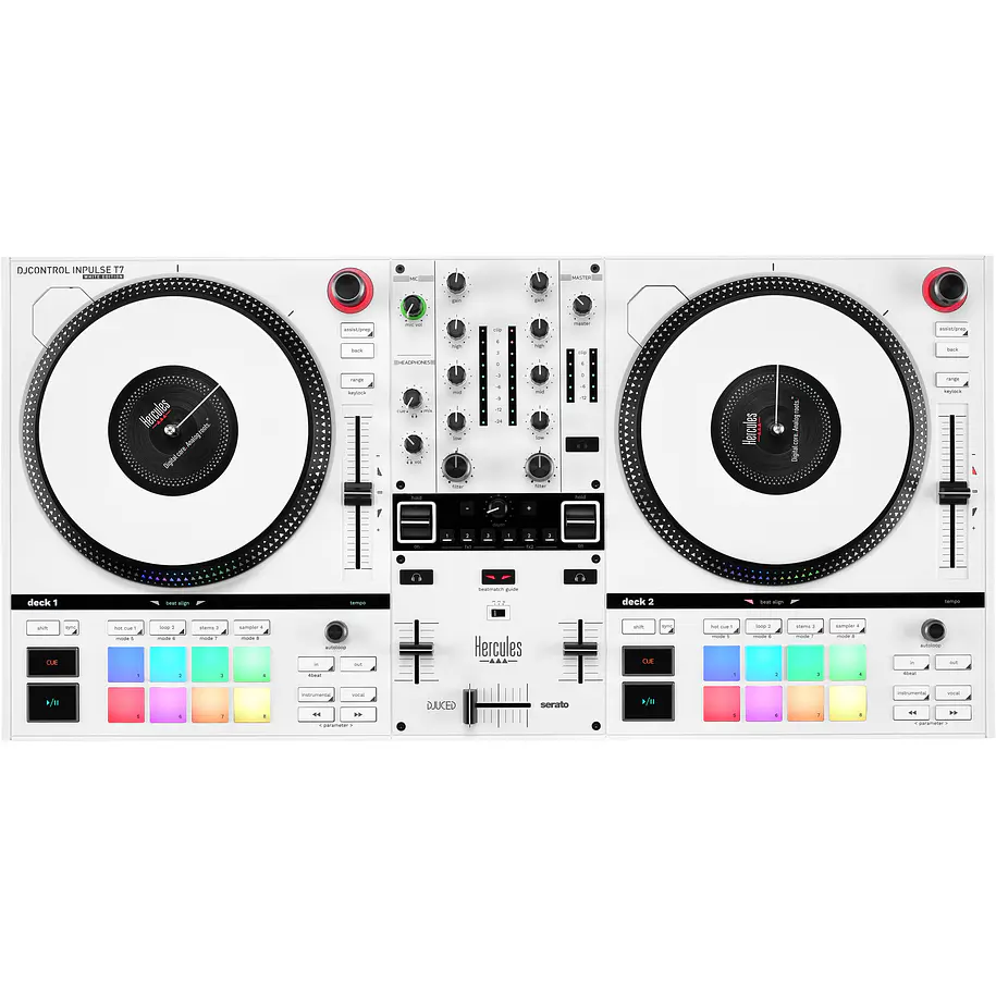 Hercules DJControl Inpulse T7 White Edition 3
