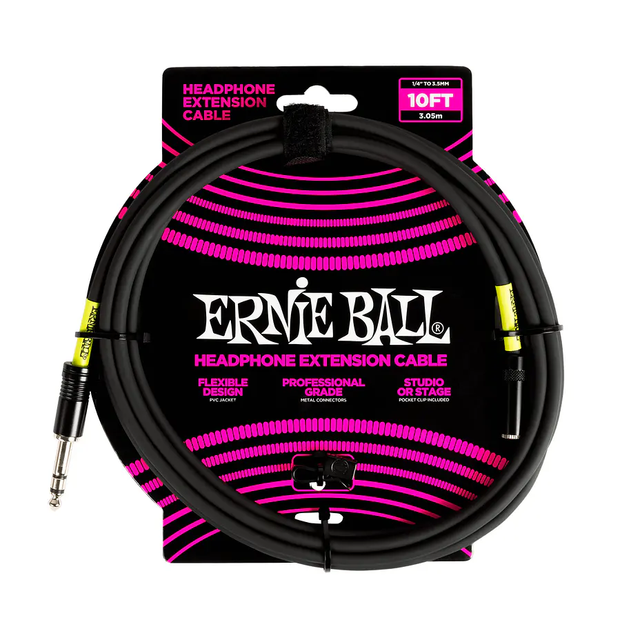 Ernie Ball P06422 Extension Cable Headphone Extension 3 Metros Ernie Ball 1