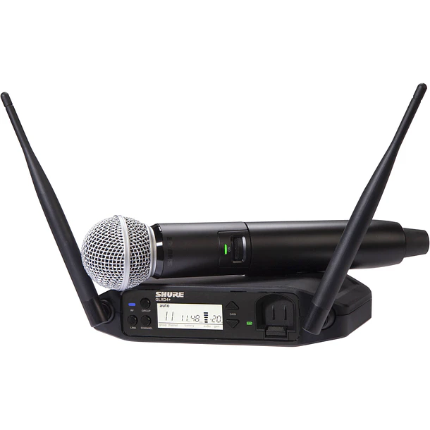 Shure Sistema Inalámbrico Digital Con Micrófono Vocal Sm58 De Mano 1