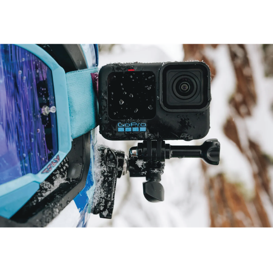 GoPro Soporte Frontal y Lateral para Casco 4