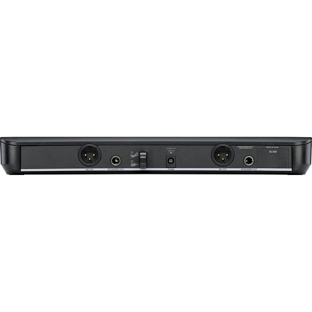 Shure Sistema De Dos Canales Receptor Y Transmisor Incluidos Con Microfono Cvl En Banda M15 3