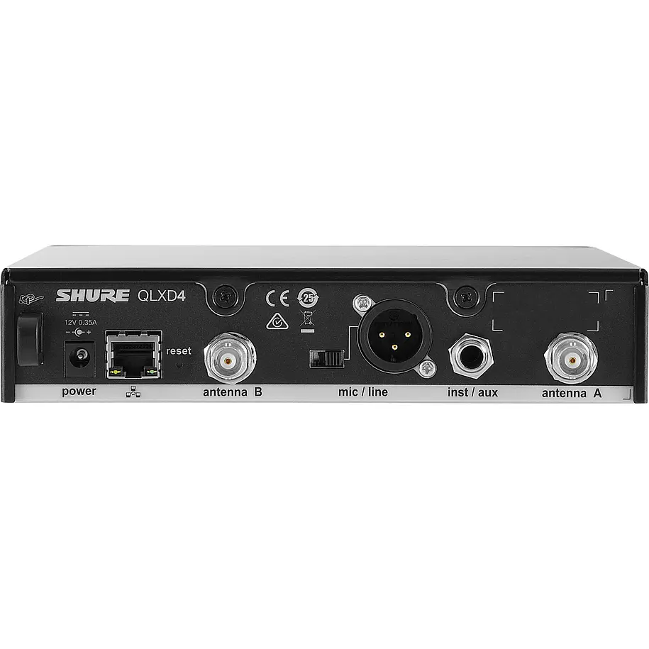 Shure Receptor Inalámbrico Digital QLXD4-J50 (572–608 MHz) 2