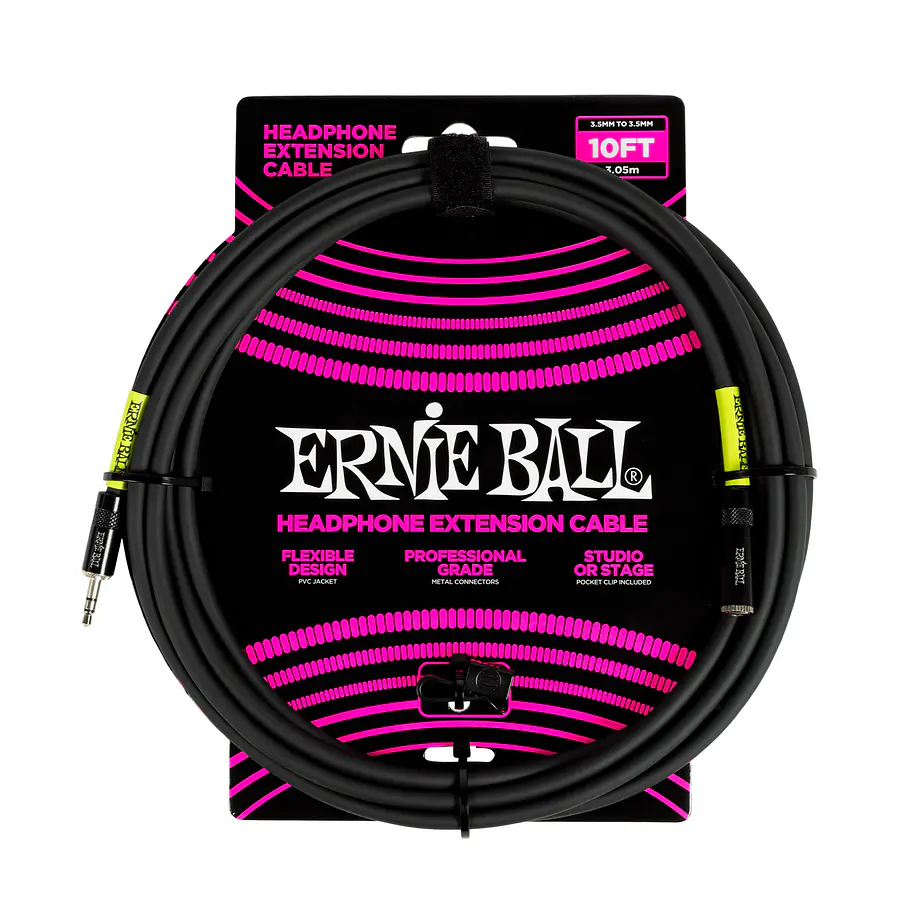 Ernie Ball P06424 Extension Cable Headphone Extension 3 Metros Ernie Ball 1