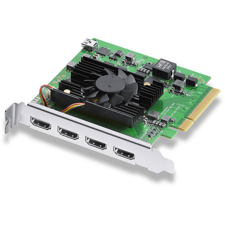 Blackmagic  Decklink Quad Hdmi Recorder - Tarjeta De Captura Y Reproduccion De Video 1