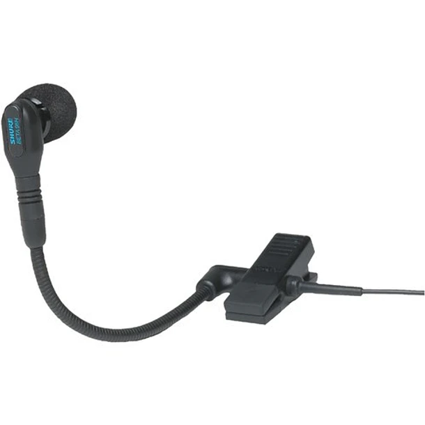Shure Microfono Para Instrumento Con Cuello Ganso Y Pinza Para Transmisor De Cuerpo 1