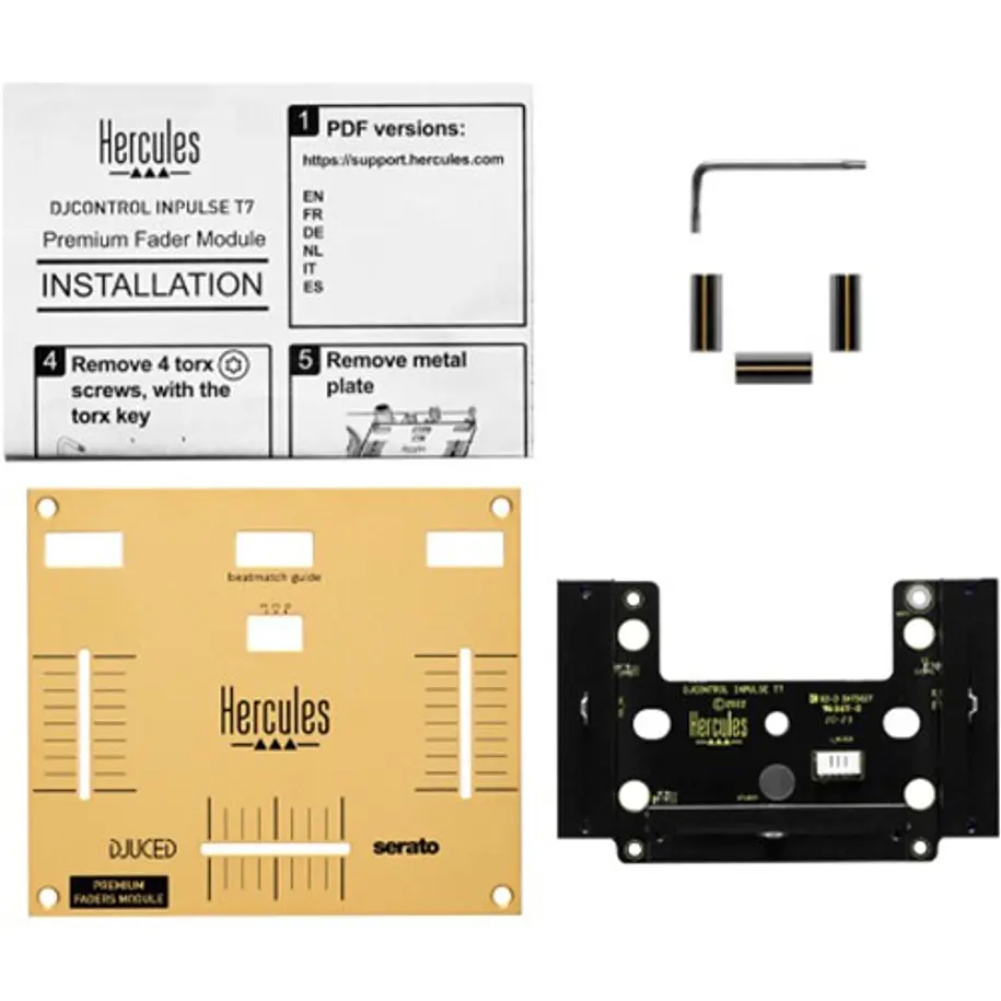 Hercules Módulo de Faders Para DJControl Inpulse T7 Premium 4