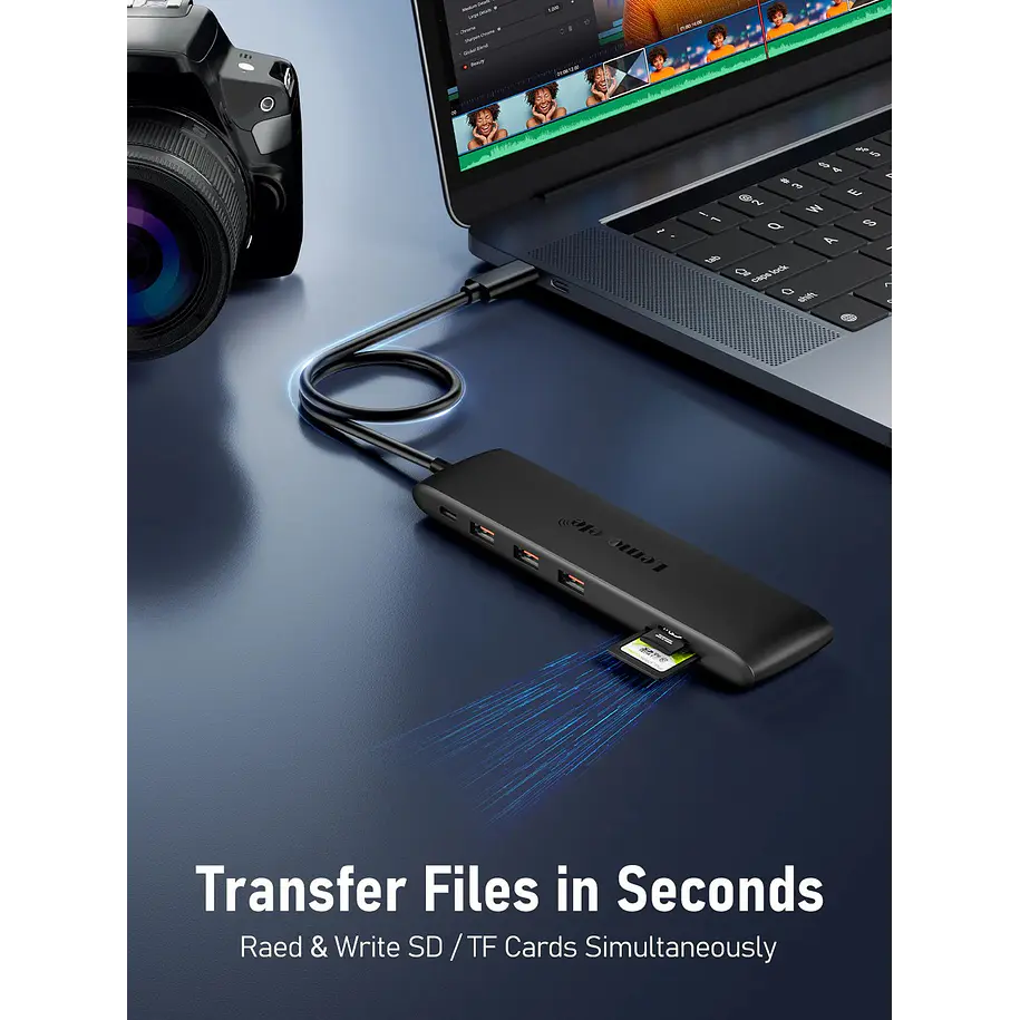 Lemorele TC97 – Estación Docking USB-C 12 en 1 13