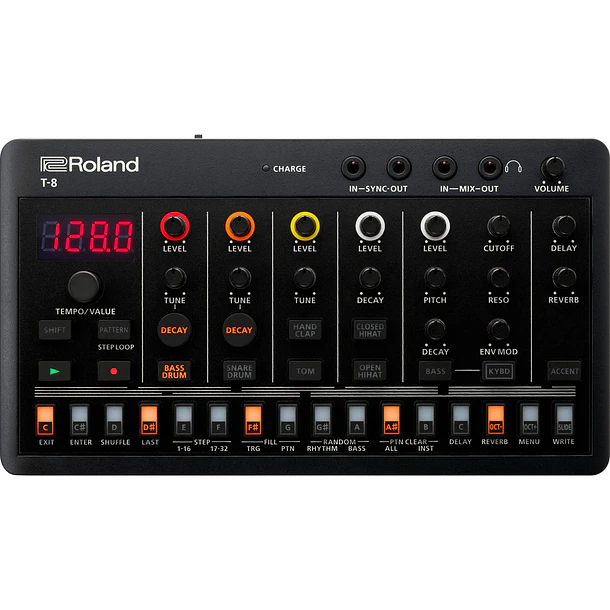 Roland T-8 Aira Compact Sintetizador Beat Machine Roland 1
