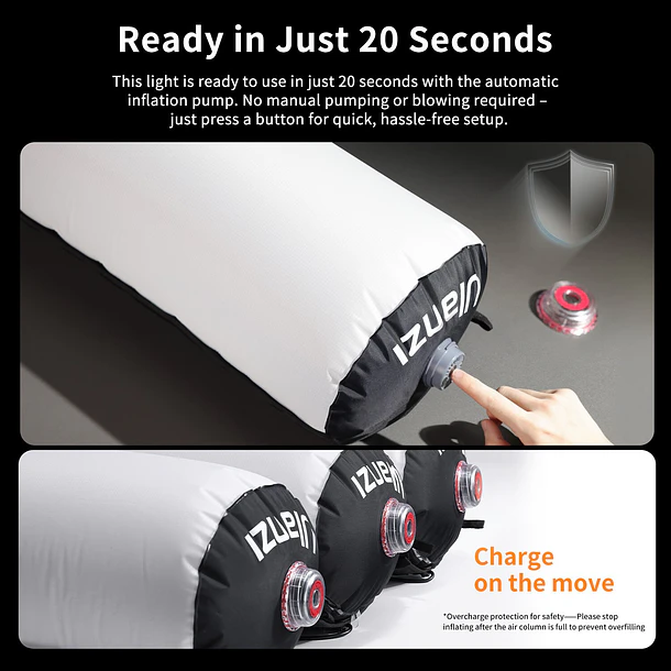 Ulanzi AL60 Luz Led Inflable Omnidireccional 6