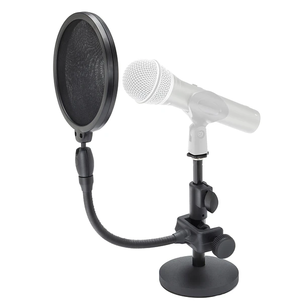 Samson Md2/Ps05 Bk Antipop C/Atril Mic Samson 1