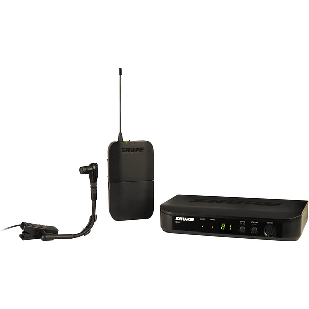Shure Sistema De Instrumento Inalámbrico Con Micrófono De Cuello De Ganso Con Clip Beta 98h/C 1