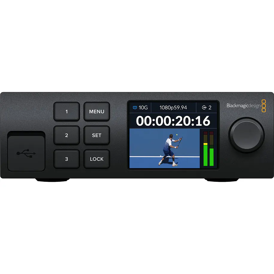 Blackmagic  Conversor 3x3g Para Video Ip2110 2
