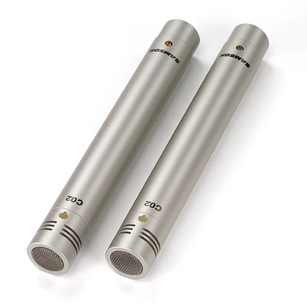 Samson C02 Gy Microfono Condensador Par Samson 1