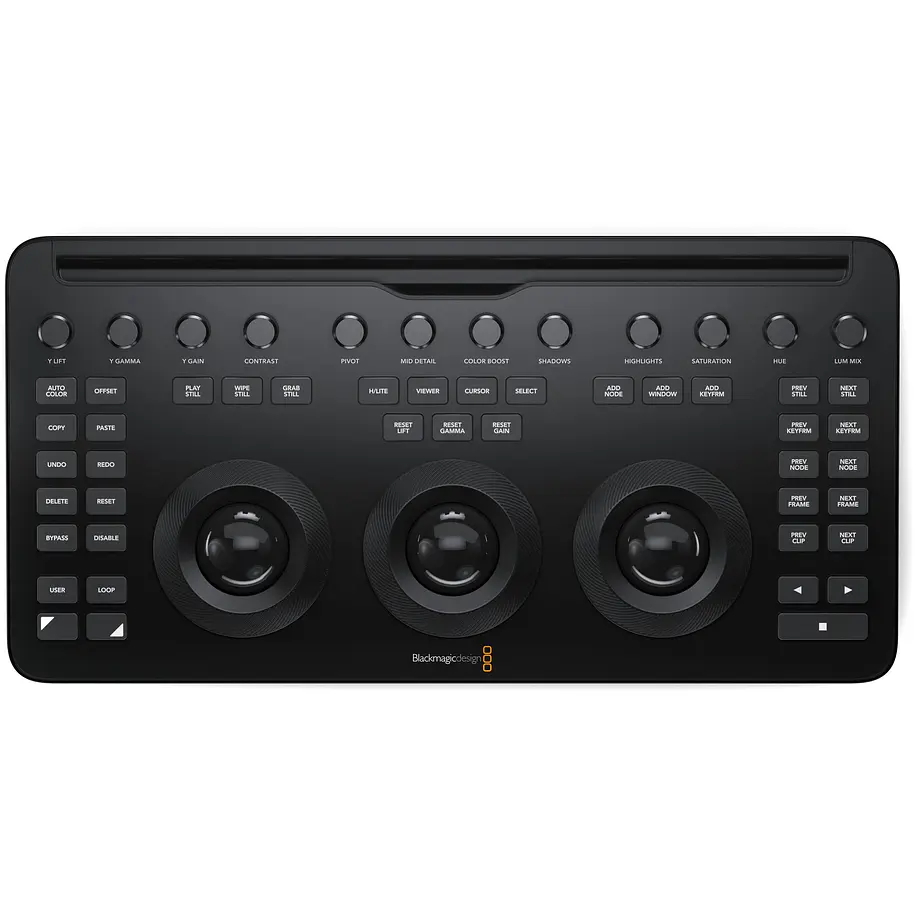 Blackmagic  Davinci Resolve Micro Color Panel En Ingles - Panel De Correccion De Color 4