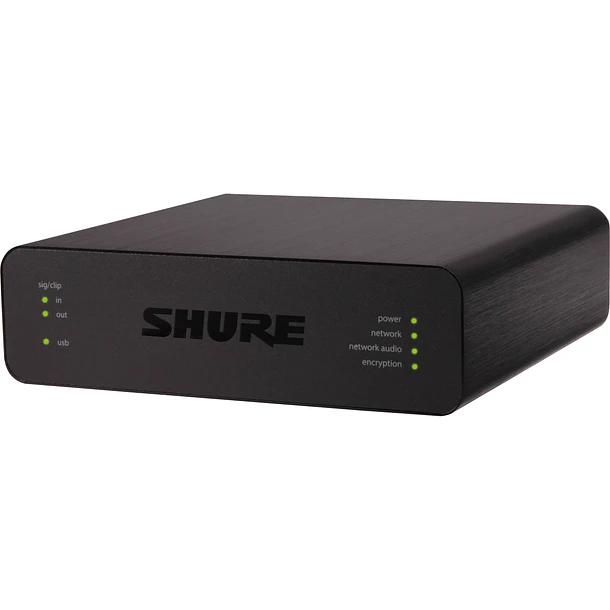 Shure Interfaz Usb De Audio En Red Con Mexclador Matricial Digital 1