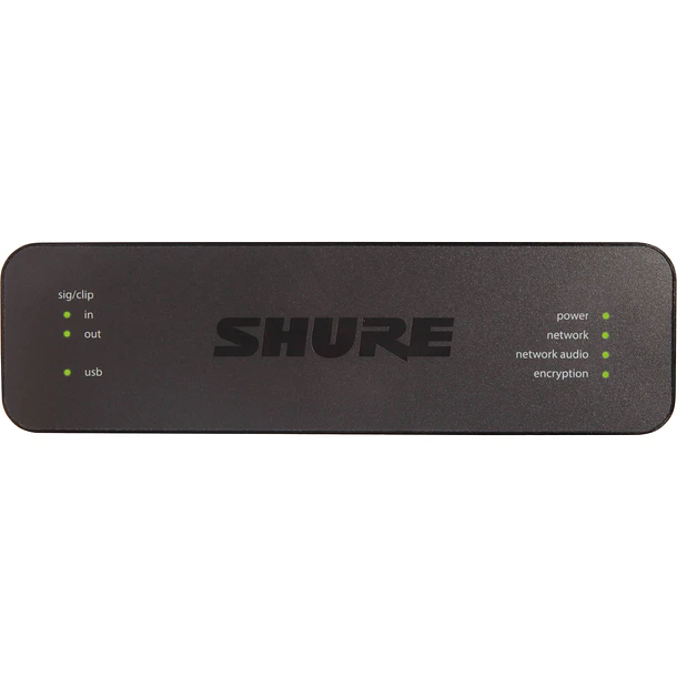 Shure Interfaz Usb De Audio En Red Con Mexclador Matricial Digital 2