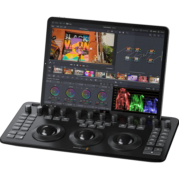 Blackmagic  Davinci Resolve Micro Color Panel En Ingles - Panel De Correccion De Color 6