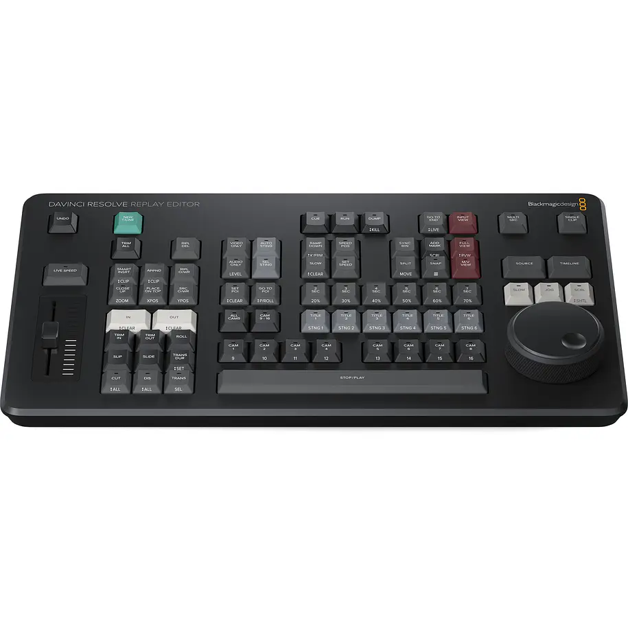 Blackmagic  Davinci Resolve Replay Editor - Panel De Edicion De Video 1