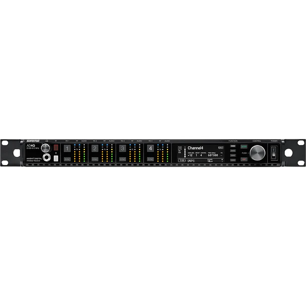 Shure Receptor Digital De Cuatro Canales En Banda A (470-636 Mhz) 2