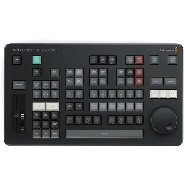 Blackmagic  Davinci Resolve Replay Editor - Panel De Edicion De Video 4