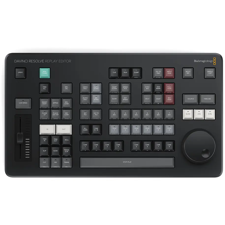Blackmagic  Davinci Resolve Replay Editor - Panel De Edicion De Video 4
