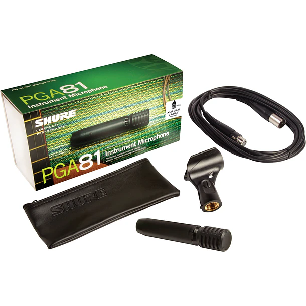 Shure Microfono De Condensador Cardioide Para Instrumento Con Cable Xlr 2