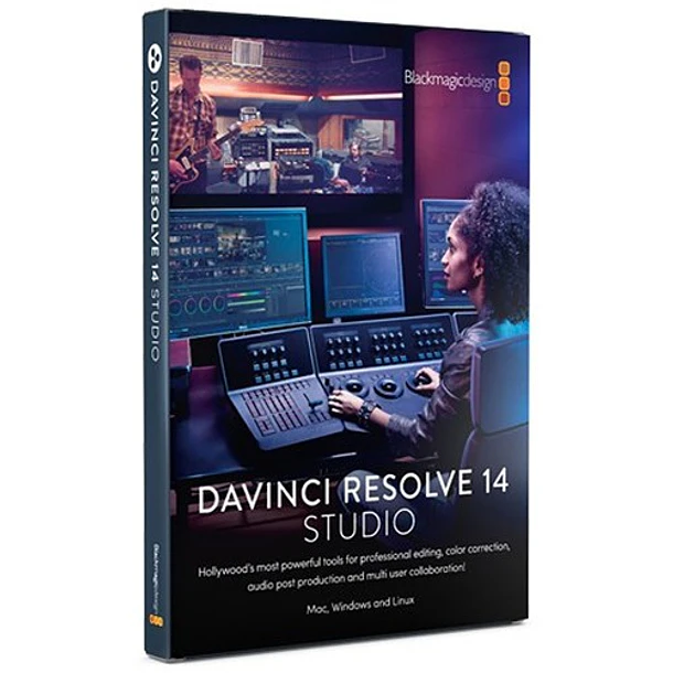 Blackmagic  Codigo De Licencia Para Davinci Resolve Studio Tipo Llave 3
