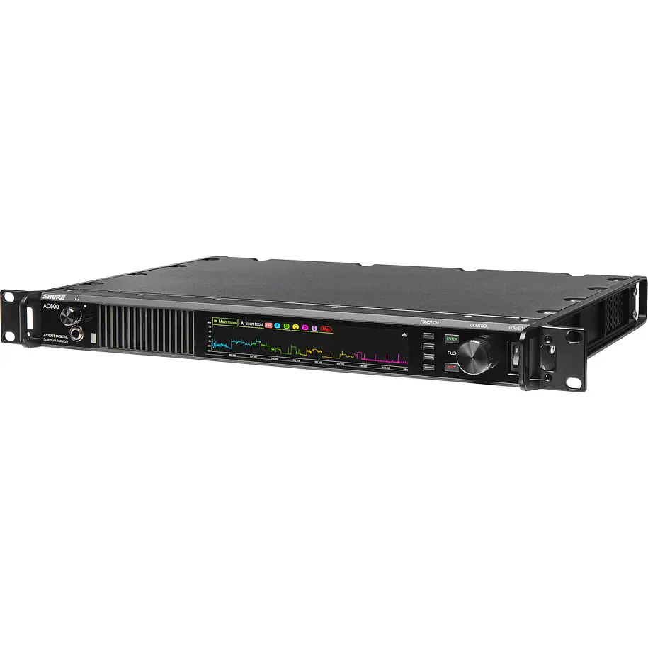 Shure Analizador De Espectro De Radio Frecuencia En Tiempo Real De 174mhz A 2,0 Ghz 4