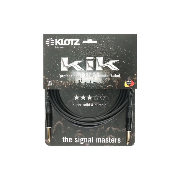 Klotz Kikkg3.0ppsw Cable Instrumento 3m Klotz 1