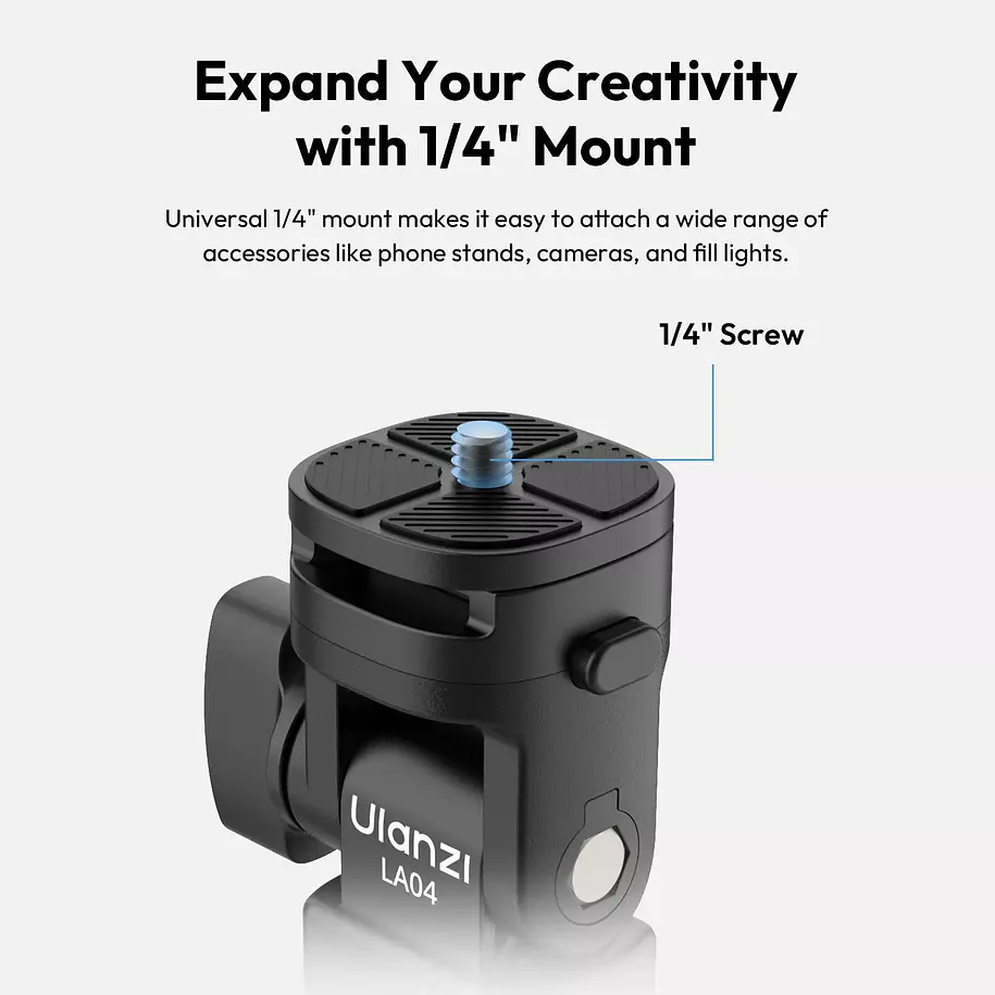 Ulanzi LA04 Adaptador Para Soporte de Iluminación L121 3