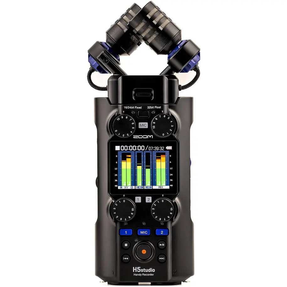 Zoom H5studio Handy Recorder de 4 pistas con grabación en 32 bits flotante 1
