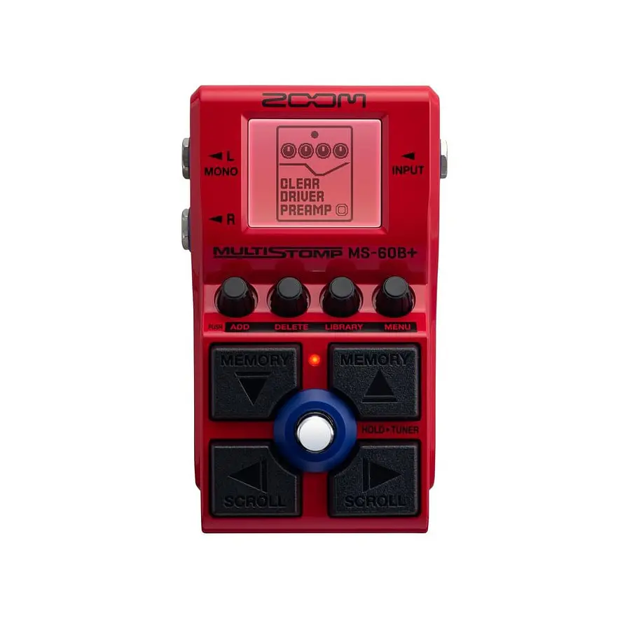 Zoom Ms-60b+ Pedalera Multiefecto P/Bajo Zoom 1