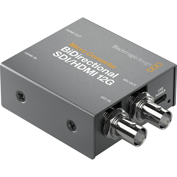 Blackmagic  Micro Conversor De Video Bidireccion Sdi A Hdmi 12g 1