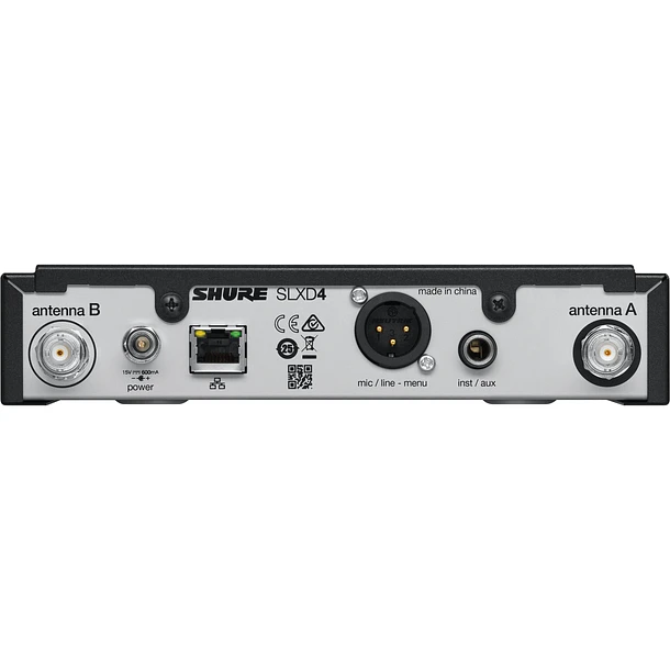 Shure Conjunto De Transmisor Y Receptor Para Instrumento En Banda G58 5