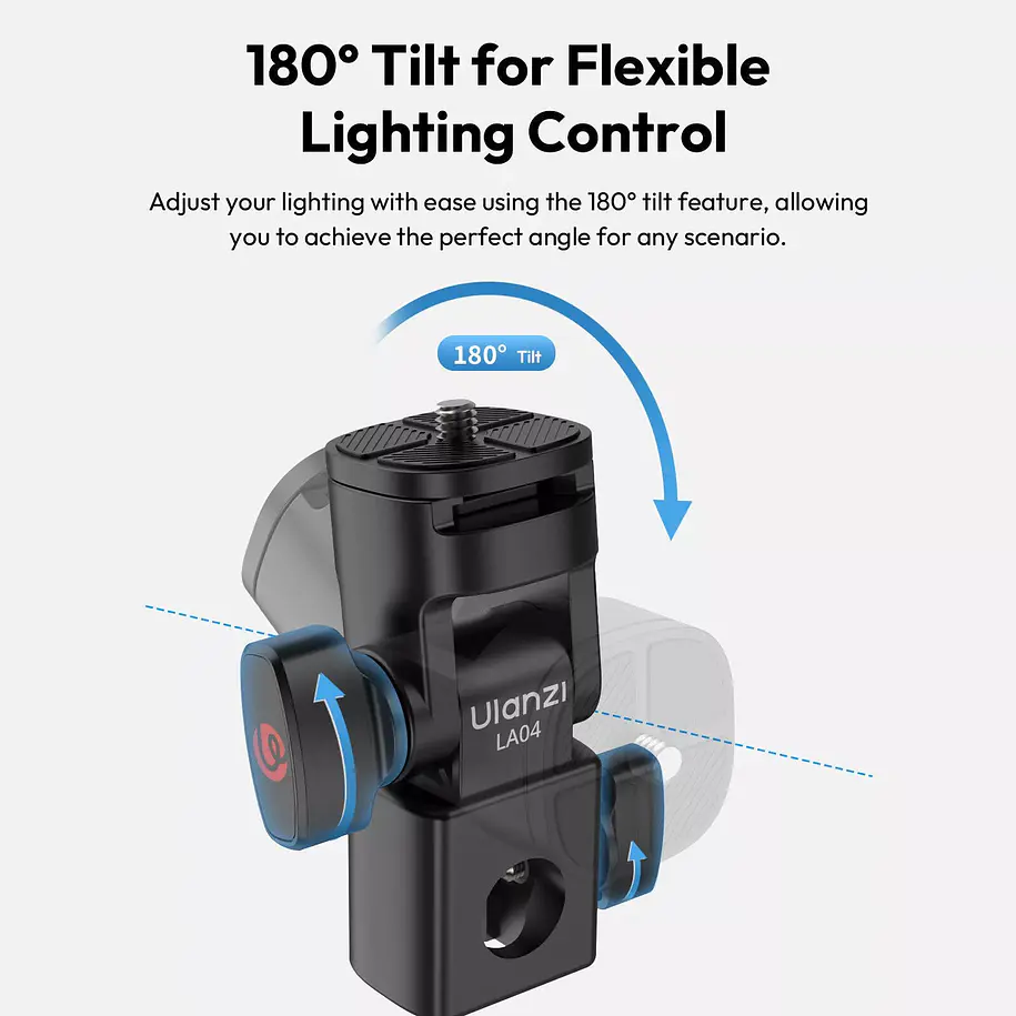 Ulanzi LA04 Adaptador Para Soporte de Iluminación L121 6