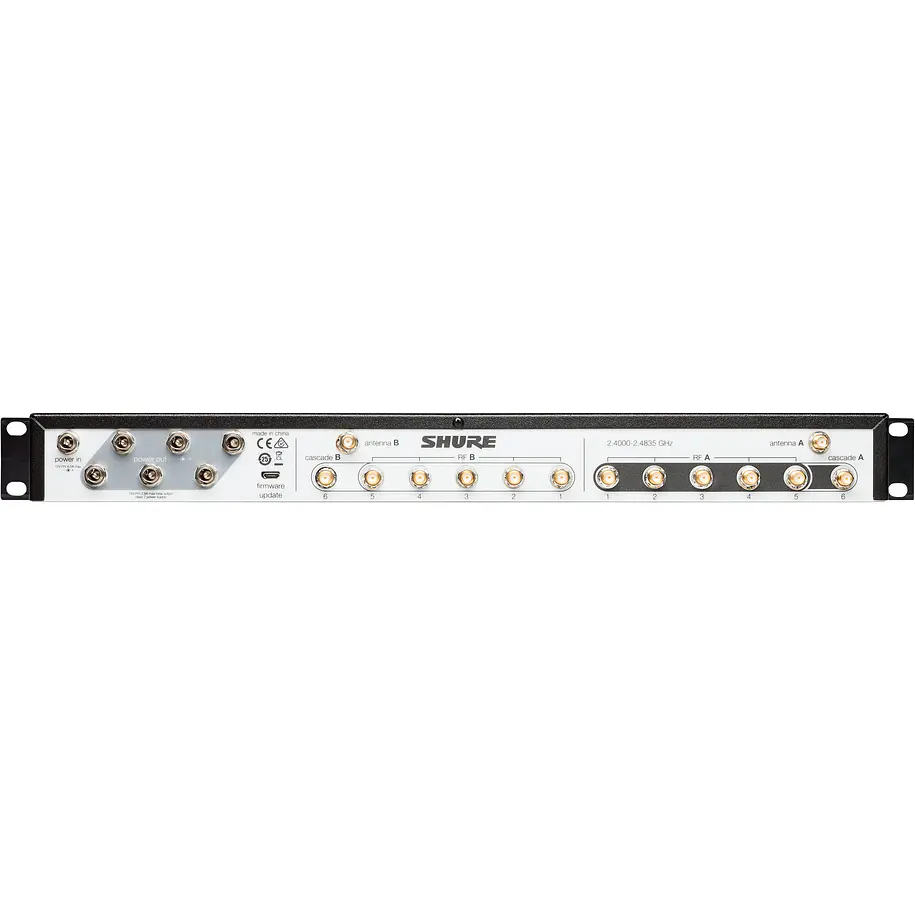 Shure Administrador De Frecuencias Para Sistemas Glxd 4