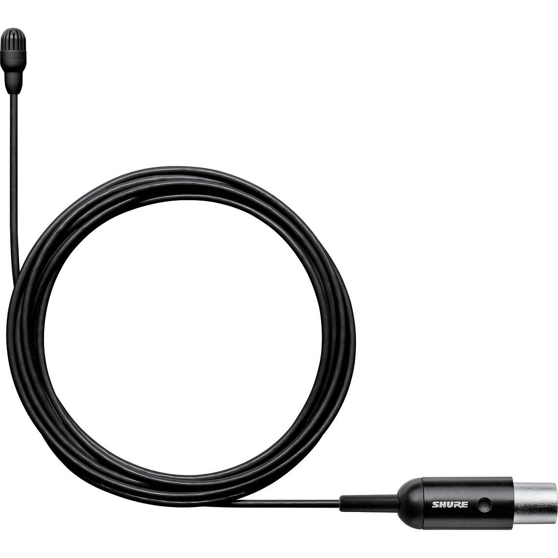 Shure Microfono Lavalier Subminiatura Baja Sencibilidad De Color Negro 2