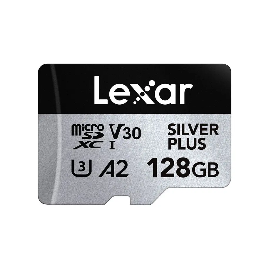 Lexar Tarjeta de Memoria Micro SD Lexar 128GB SILVER PLUS UHS-I 2