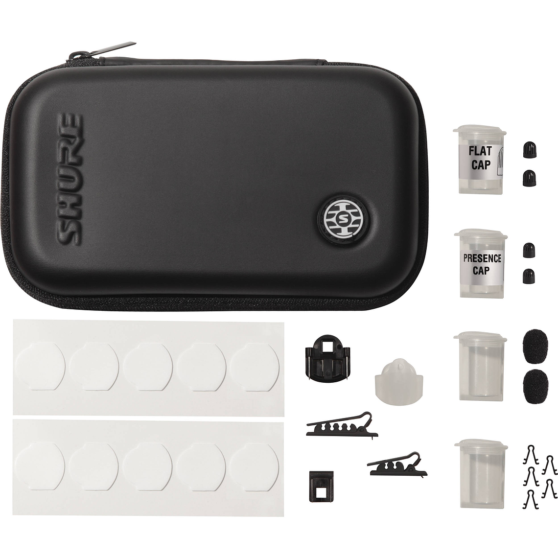 Shure Microfono Lavalier Subminiatura Baja Sencibilidad De Color Negro 3