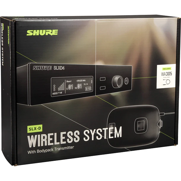Shure Conjunto De Transmisor Y Receptor Para Instrumento En Banda G58 8