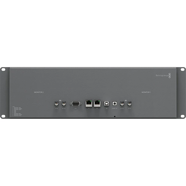 Blackmagic  Smartview Duo 2 - Sistema Rackeable De Dos Monitores De Video 3g 3
