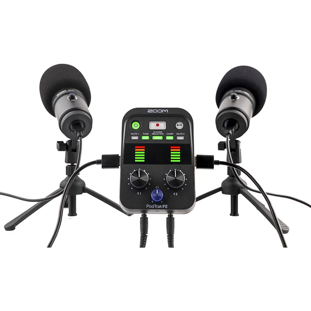 Zoom PodTrak P2 - Grabadora Dual USB para Podcasters 9