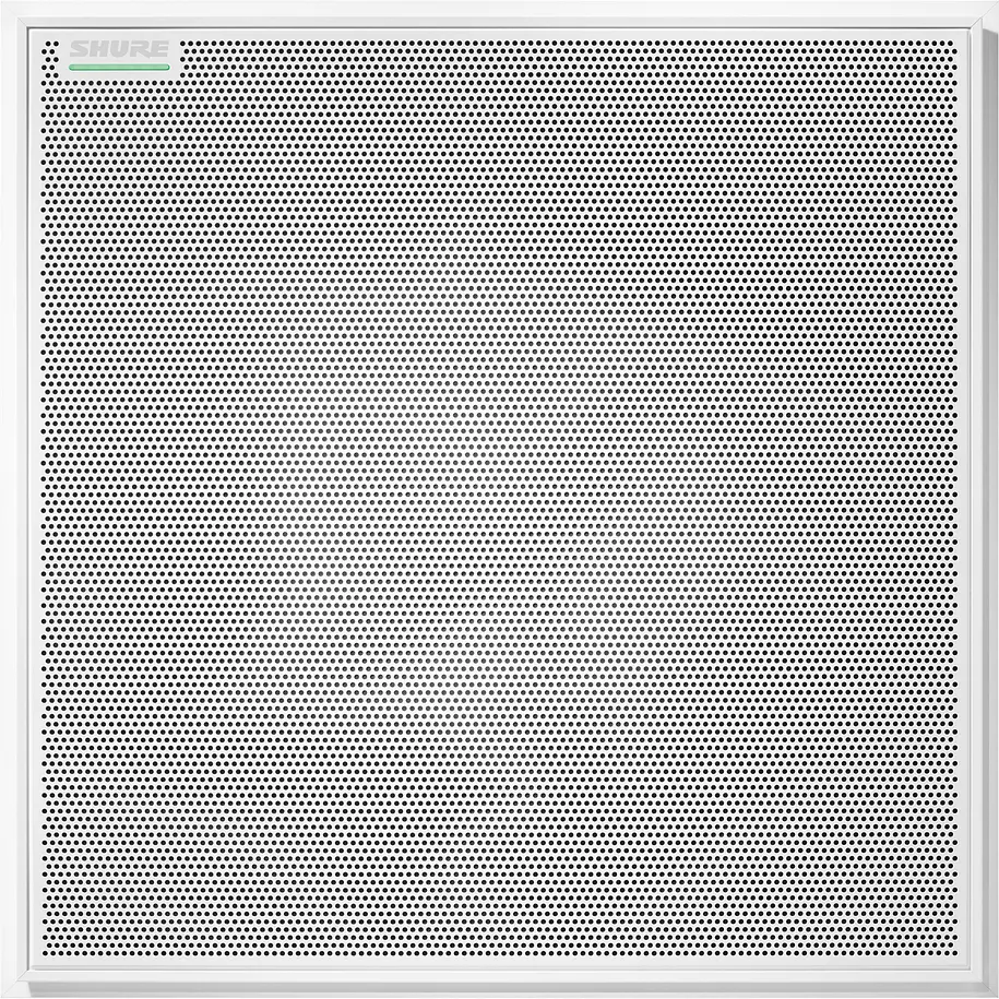 Shure Array De Microfonos De Techo De Forma Cuadrada De 60 Cm. De Color Blanco 2