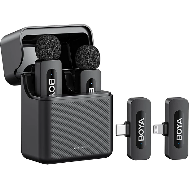 Boya BY-V3 COMBO Micrófono Dóble Usb-C y Lightning 1